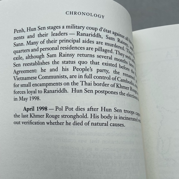 Cambodia Report from a Stricken Land Paperback 1999 1st Edition Henry Kamm Book - Picture 9 of 11